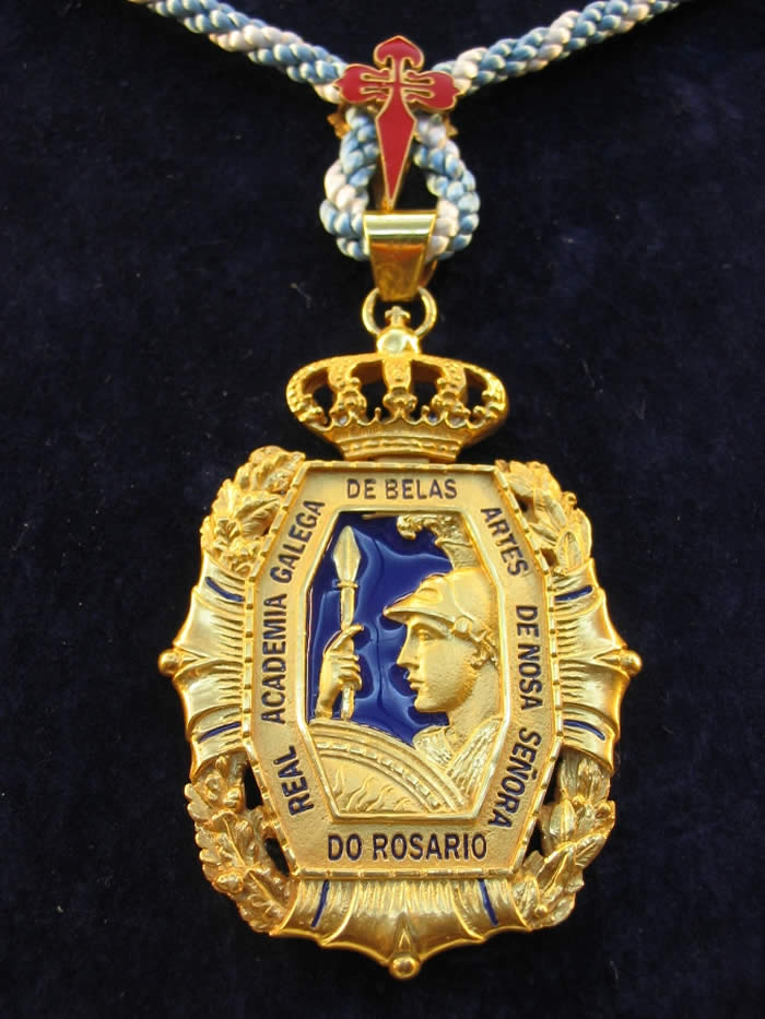 Medalla Académico (Anverso)