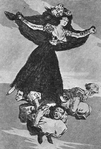 <b>Volaverunt</b>, Caprichos de Goya